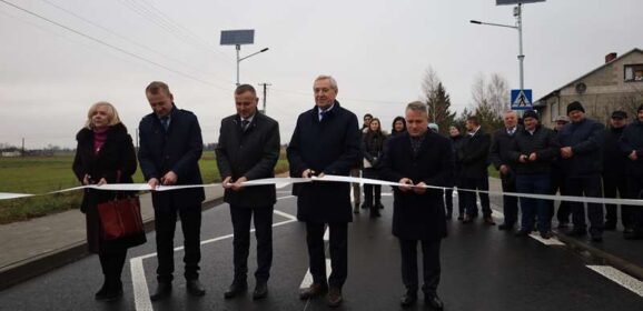 Droga powiatowa Szulborze Wielkie – Zuzela już otwartadla mieszkańców!