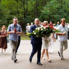 Uroczyste obchody 104. rocznicy Cudu nad Wisłą w Strachowie