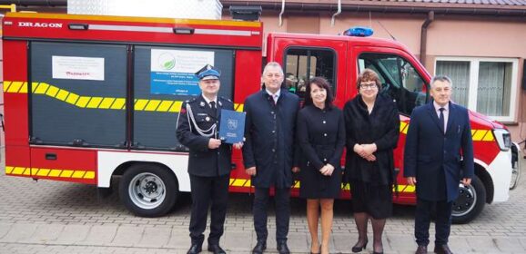 Przekazanie samochodu ratowniczo-pożarniczego OSP Zareby-Bolędy