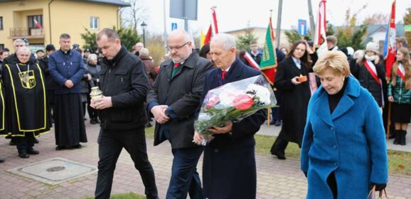 Gminne uroczystości upamiętniające 106. rocznicę odzyskania niepodległości przez Polskę