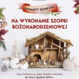 Konkurs na wykonanie szopki Bożonarodzeniowej