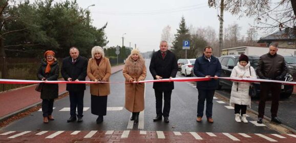 Uroczyste otwarcie drogi powiatowej w Łosiewicach