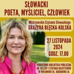 Słowacki Poeta, Myśliciel, Człowiek