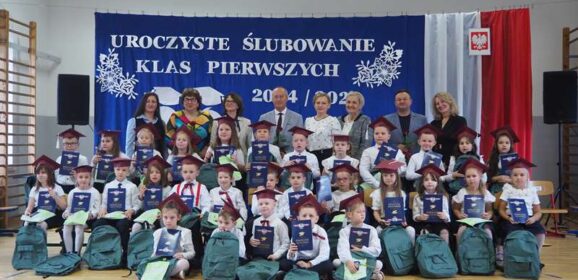 Ślubowanie klas Pierwszych 2024 Szkoła Podstawowaw Andrzejewie