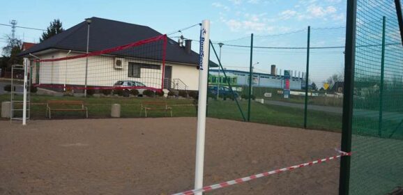 Nowe boisko do piłki siatkowej plażowej